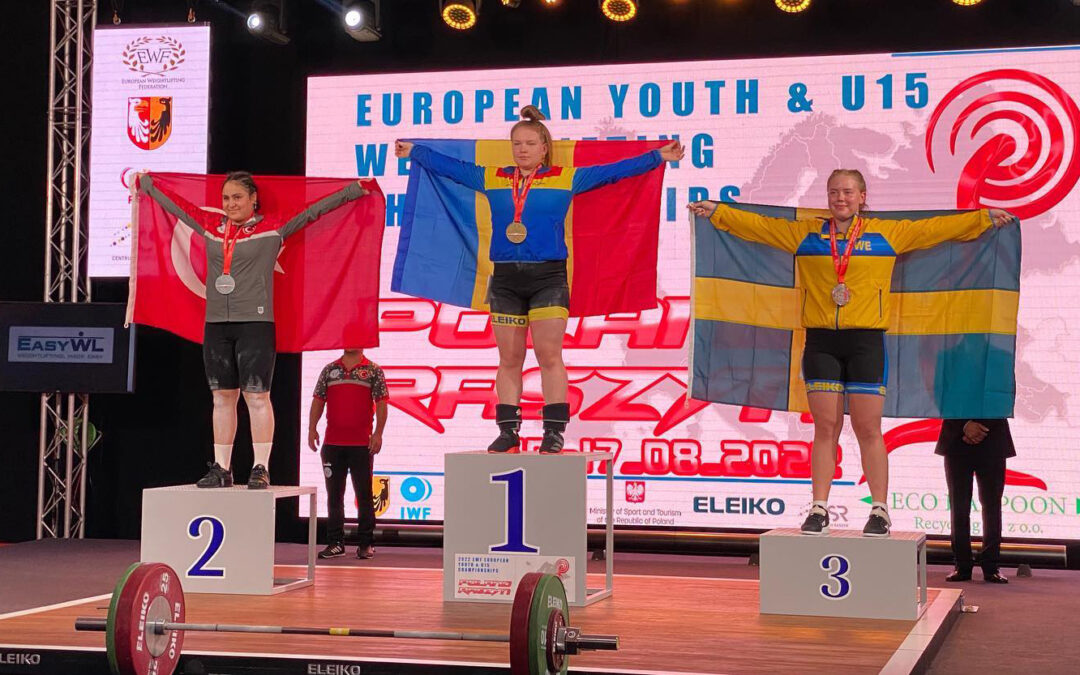 Anastasia Ceornopolc a devenit vicecampioană europeană la Campionatul European Under 15