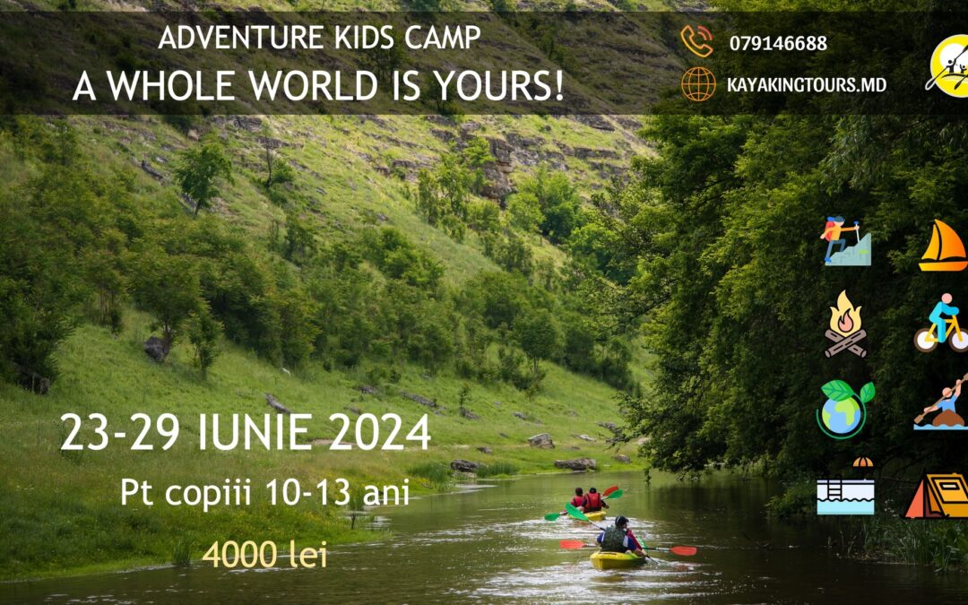 Kayaking tours – Tabără de vară